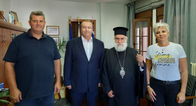 Επίσκεψη Μητροπολίτη Ξάνθης και Περιθεωρίου στον Δήμο Τοπείρου