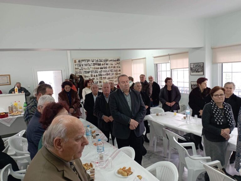 Ο Πολιτιστικός Φυσιολατρικός Σύλλογος Τοξοτών έκοψε την πίτα του
