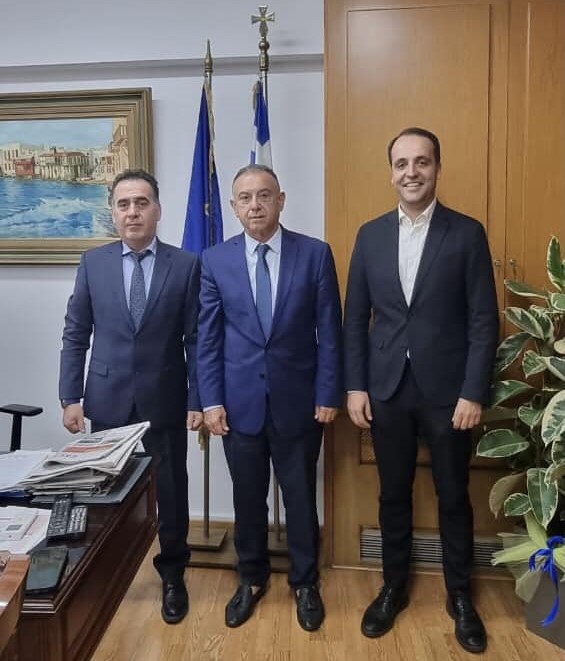 Σπύρος Τσιλιγγίρης – Συνάντηση με τον νέο Υφυπουργό Αγροτικής Ανάπτυξης και Τροφίμων