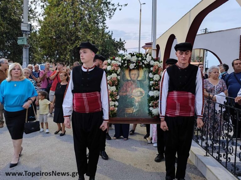 Εσπερινός Αποτομής της Κεφαλής του Τιμίου Προδρόμου στο Εράσμιο  