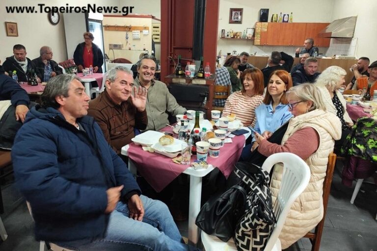 Η χοροεσπερίδα του Πολιτιστικού Συλλόγου Τυμπάνου για τον εορτασμό του πολιούχου του χωριού Άγιο Δημήτριο