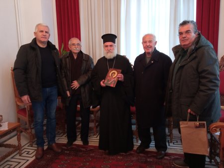ΣΕΑΝ Ξάνθης – Επίσκεψη στον Μητροπολίτη Ξάνθης για τα 30 χρόνια ποιμενικής του παρουσίας στην Μητρόπολη