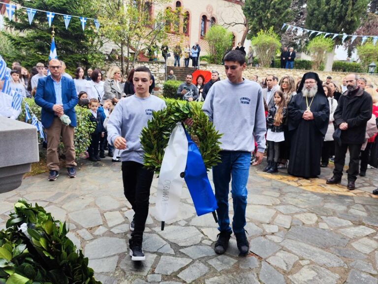 Με Εθνική υπερηφάνεια ο εορτασμός της 25ης Μαρτίου στους Τοξότες