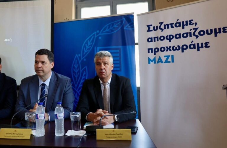 Παρουσίαση έργων άνω των 41 εκατ. ευρώ στην Περιφερειακή Ενότητα Ξάνθης από τον Περιφερειάρχη Χριστόδουλο Τοψίδη