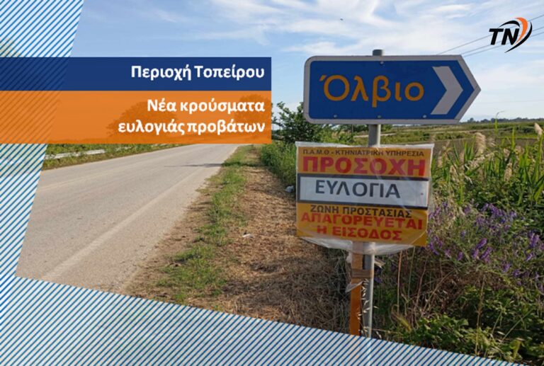 Νέο κρούσμα ευλογιάς των προβάτων στο Όλβιο