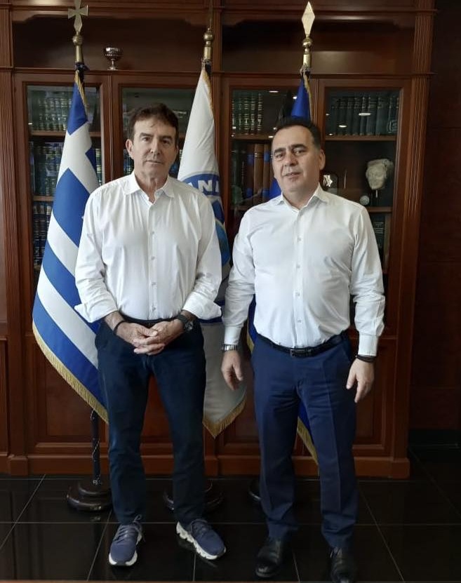 Συνάντηση Τσιλιγγίρη με Χρυσοχοΐδη για θέματα της Αστυνομικής Διεύθυνσης και της Σχολής Αστυφυλάκων Ξάνθης