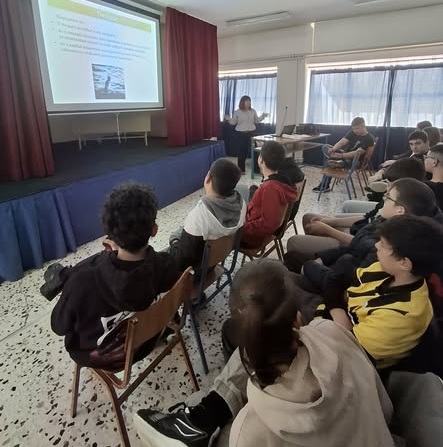 Μαθητές του Γυμνασίου Τοξοτών ενημερώθηκαν για την πρόληψη ατυχημάτων