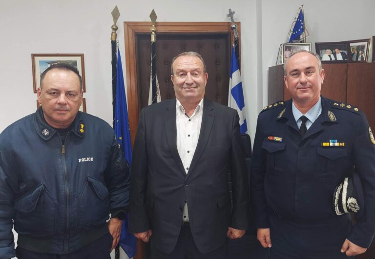 Επίσκεψη Αστυνομικού Διευθυντή Ξάνθης στον Δήμαρχο Τοπείρου