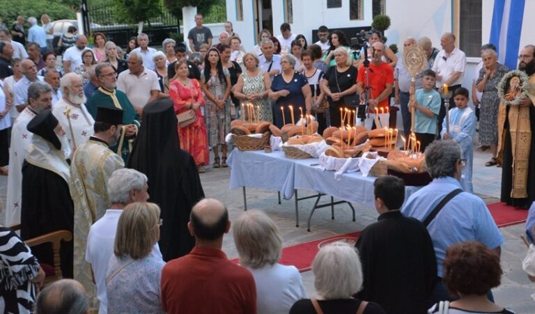 Με λαμπρότητα ο εορτασμός του Προφήτη Ηλία στη Νέα Αμισσό
